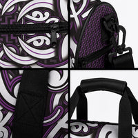 Custom Aotearoa Rangitane Duffle Bag Maori Tribal Pattern Mix Poutama LT05 - Polynesian Pride