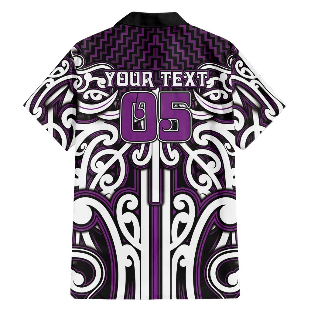 Custom Aotearoa Rangitane Family Matching Puletasi and Hawaiian Shirt Maori Tribal Pattern Mix Poutama LT05 - Polynesian Pride
