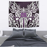 Custom Aotearoa Rangitane Tapestry Maori Tribal Pattern Mix Poutama
