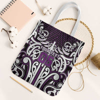 Custom Aotearoa Rangitane Tote Bag Maori Tribal Pattern Mix Poutama