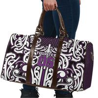 Custom Aotearoa Rangitane Travel Bag Maori Tribal Pattern Mix Poutama LT05 - Polynesian Pride