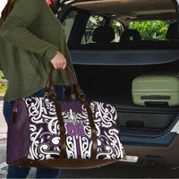 Custom Aotearoa Rangitane Travel Bag Maori Tribal Pattern Mix Poutama LT05 - Polynesian Pride