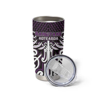 Custom Aotearoa Rangitane Tumbler Cup Maori Tribal Pattern Mix Poutama LT05 - Polynesian Pride