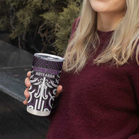 Custom Aotearoa Rangitane Tumbler Cup Maori Tribal Pattern Mix Poutama LT05 - Polynesian Pride
