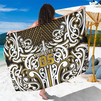 Custom Aotearoa Taranaki Sarong Maori Tribal Pattern Mix Poutama