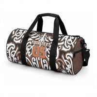 Custom Aotearoa Waikato Duffle Bag Maori Tribal Pattern Mix Poutama LT05 - Polynesian Pride
