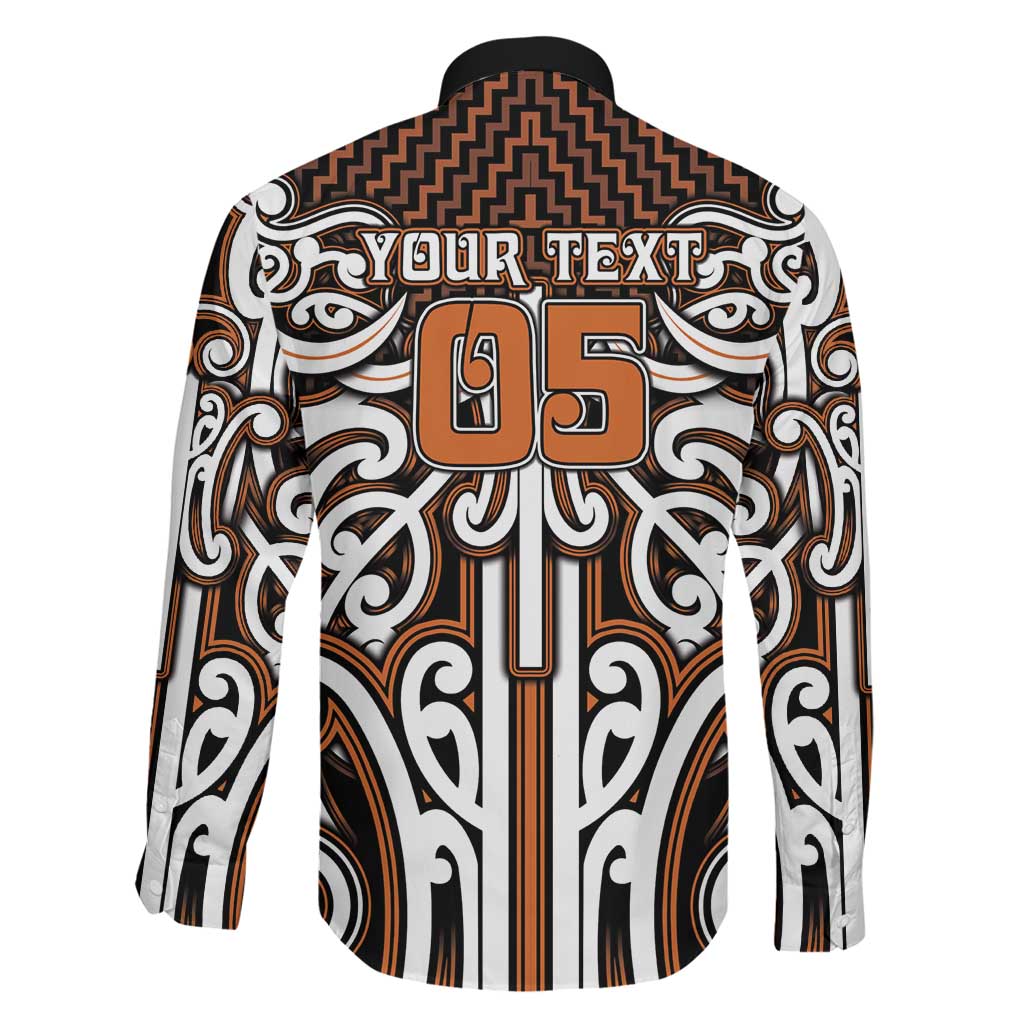 Custom Aotearoa Waikato Family Matching Long Sleeve Bodycon Dress and Hawaiian Shirt Maori Tribal Pattern Mix Poutama LT05 - Polynesian Pride
