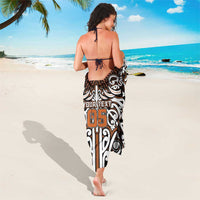 Custom Aotearoa Waikato Sarong Maori Tribal Pattern Mix Poutama