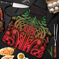Custom Aotearoa Tuhoe Apron Maori Tribal Pattern Mix Poutama