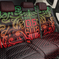 Custom Aotearoa Tuhoe Back Car Seat Cover Maori Tribal Pattern Mix Poutama