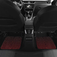 Custom Aotearoa Tuhoe Car Mats Maori Tribal Pattern Mix Poutama