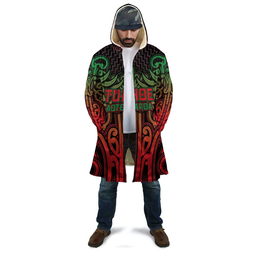 Custom Aotearoa Tuhoe Cloak Maori Tribal Pattern Mix Poutama