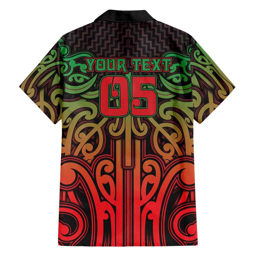 Custom Aotearoa Tuhoe Family Matching Tank Maxi Dress and Hawaiian Shirt Maori Tribal Pattern Mix Poutama LT05 - Polynesian Pride