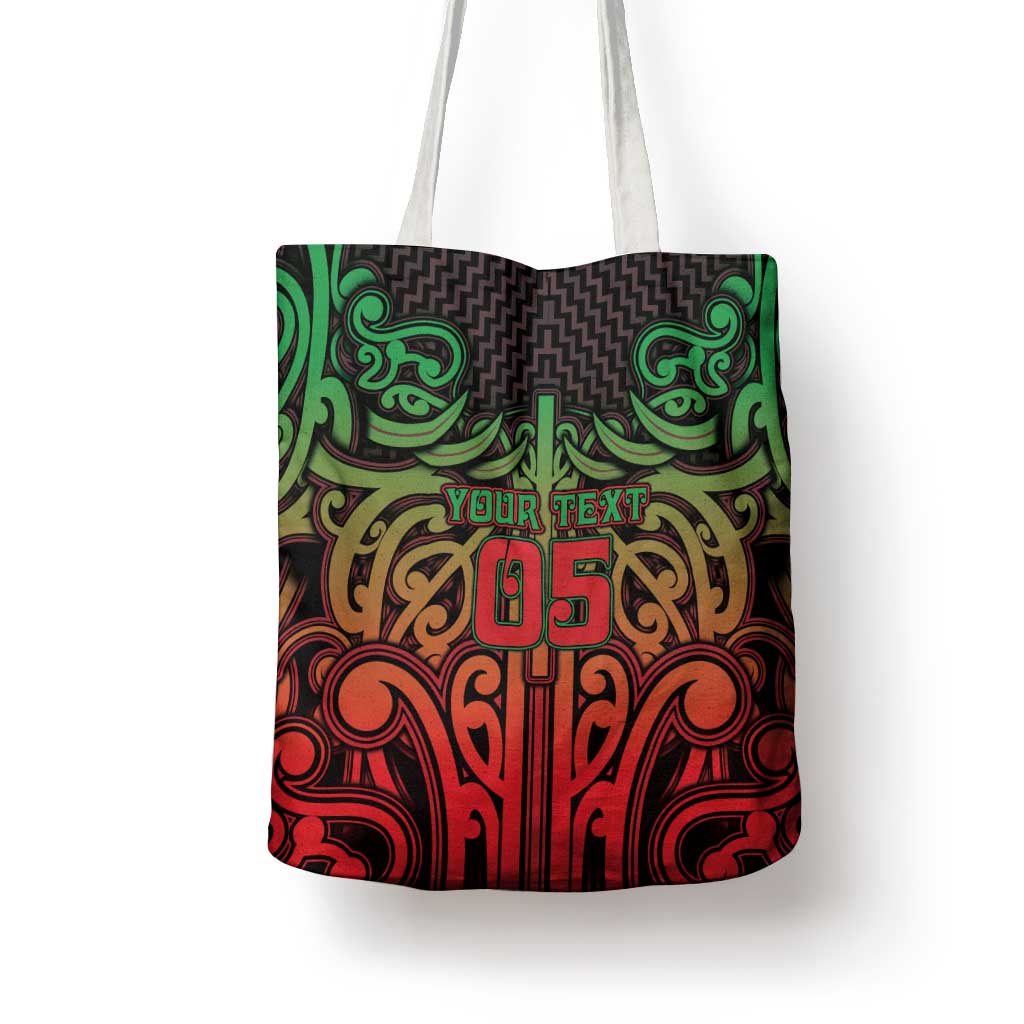 Custom Aotearoa Tuhoe Tote Bag Maori Tribal Pattern Mix Poutama LT05 - Polynesian Pride