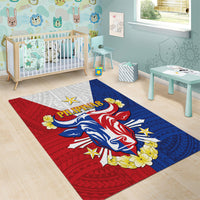 Philippines Independence Day Area Rug Maligayang Araw ng Kalayaan Filipino Carabao LT05 - Polynesian Pride