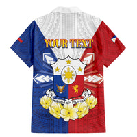 Personalised Philippines Independence Day Family Matching Mermaid Dress and Hawaiian Shirt Maligayang Araw ng Kalayaan Filipino Carabao LT05 - Polynesian Pride