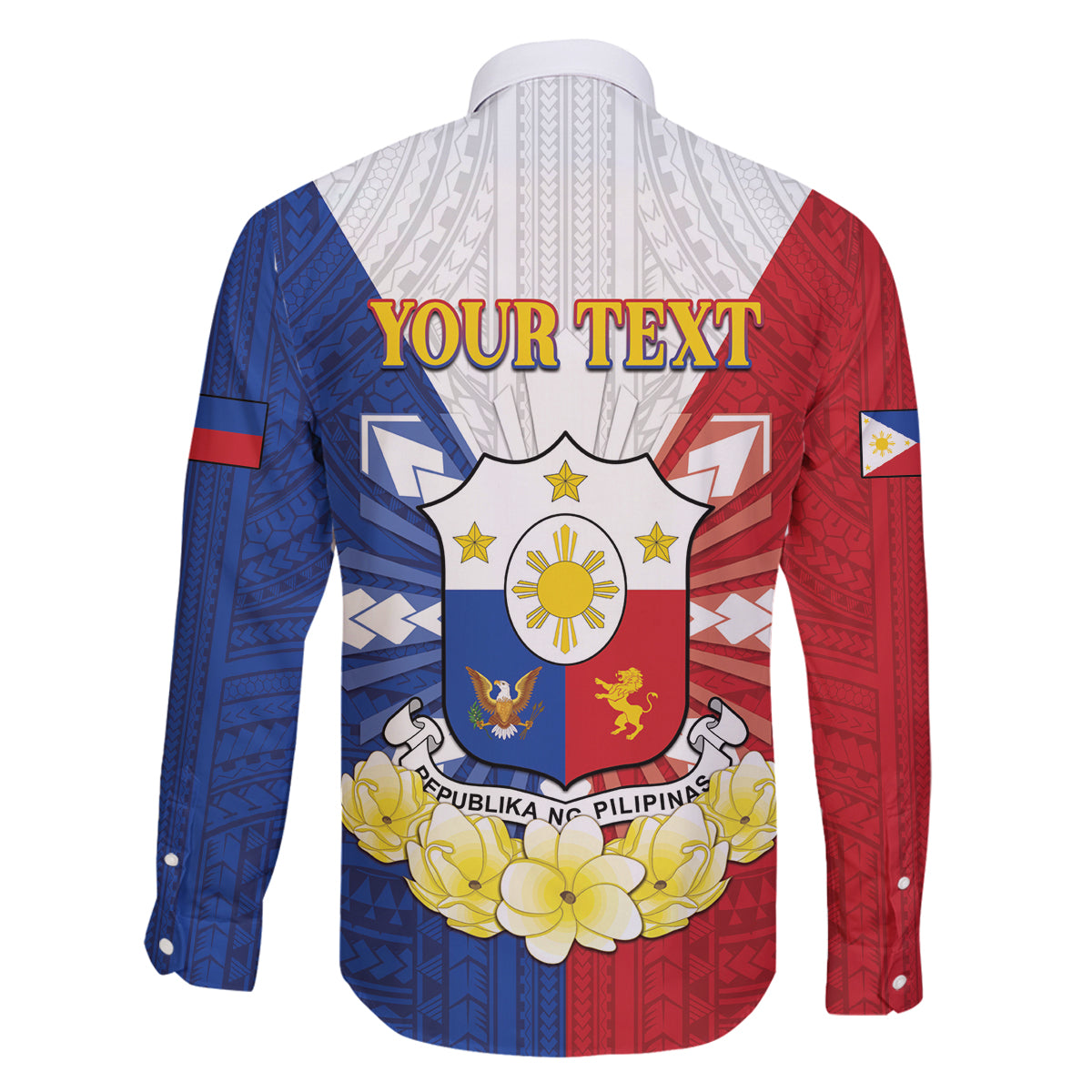Personalised Philippines Independence Day Family Matching Tank Maxi Dress and Hawaiian Shirt Maligayang Araw ng Kalayaan Filipino Carabao LT05 - Polynesian Pride