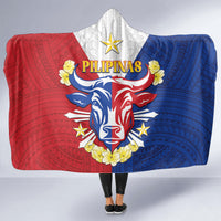 Philippines Independence Day Hooded Blanket Maligayang Araw ng Kalayaan Filipino Carabao LT05 - Polynesian Pride