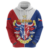 Personalised Philippines Independence Day Hoodie Maligayang Araw ng Kalayaan Filipino Carabao LT05 - Polynesian Pride
