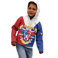 Personalised Philippines Independence Day Kid Hoodie Maligayang Araw ng Kalayaan Filipino Carabao LT05 - Polynesian Pride