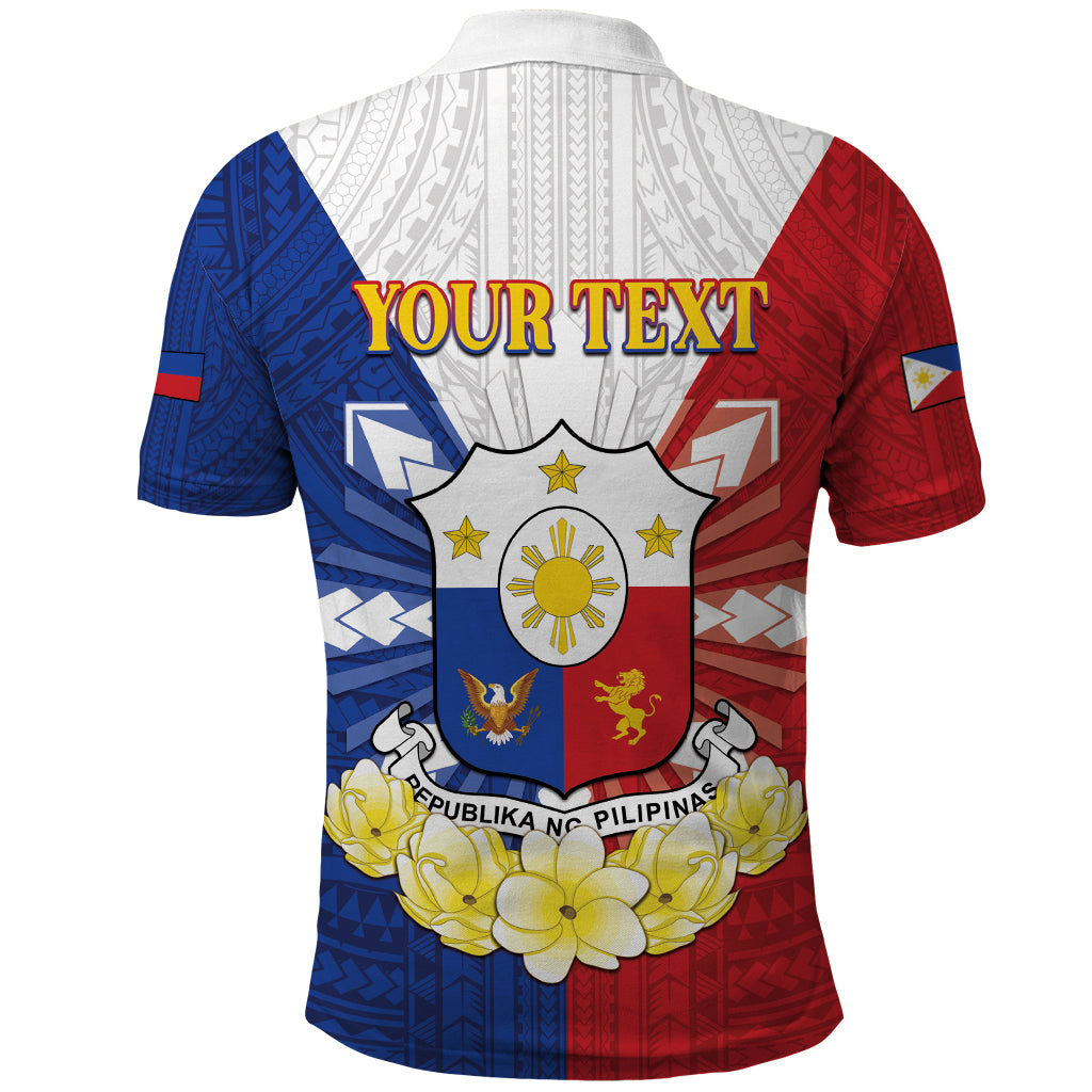 Personalised Philippines Independence Day Polo Shirt Maligayang Araw ng Kalayaan Filipino Carabao LT05 - Polynesian Pride