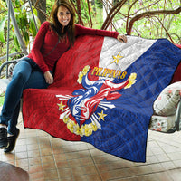 Philippines Independence Day Quilt Maligayang Araw ng Kalayaan Filipino Carabao LT05 - Polynesian Pride
