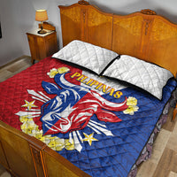 Philippines Independence Day Quilt Bed Set Maligayang Araw ng Kalayaan Filipino Carabao LT05 - Polynesian Pride