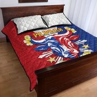 Philippines Independence Day Quilt Bed Set Maligayang Araw ng Kalayaan Filipino Carabao LT05 - Polynesian Pride