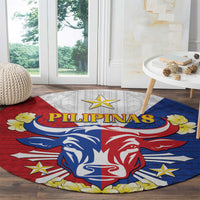 Philippines Independence Day Round Carpet Maligayang Araw ng Kalayaan Filipino Carabao LT05 - Polynesian Pride
