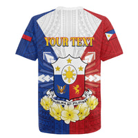 Personalised Philippines Independence Day Rugby Jersey Maligayang Araw ng Kalayaan Filipino Carabao LT05 - Polynesian Pride