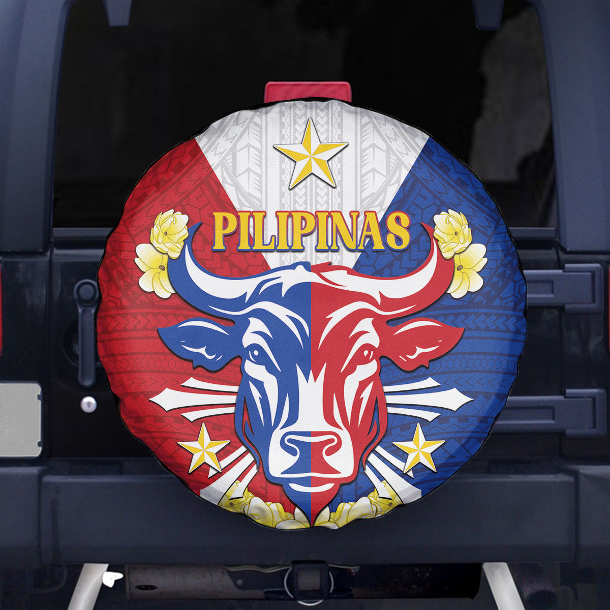 Philippines Independence Day Spare Tire Cover Maligayang Araw ng Kalayaan Filipino Carabao LT05 - Polynesian Pride