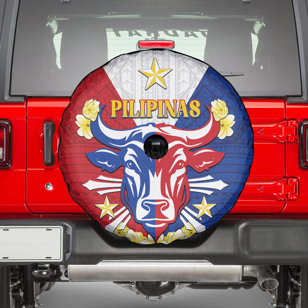 Philippines Independence Day Spare Tire Cover Maligayang Araw ng Kalayaan Filipino Carabao LT05 - Polynesian Pride