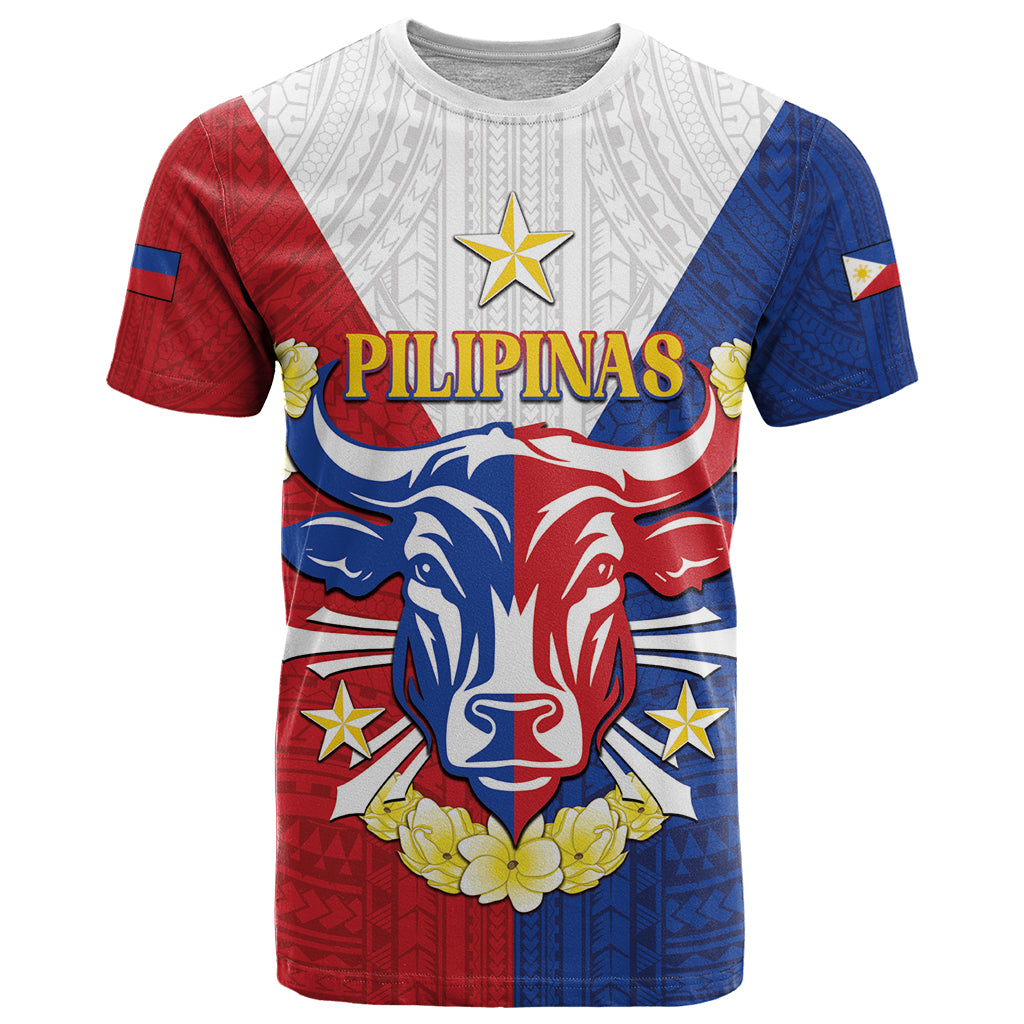 Personalised Philippines Independence Day T Shirt Maligayang Araw ng Kalayaan Filipino Carabao LT05 Red - Polynesian Pride