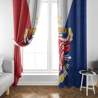 Philippines Independence Day Window Curtain Maligayang Araw ng Kalayaan Filipino Carabao LT05 - Polynesian Pride