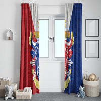 Philippines Independence Day Window Curtain Maligayang Araw ng Kalayaan Filipino Carabao LT05 - Polynesian Pride