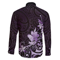 Matariki New Zealand Family Matching Mermaid Dress and Hawaiian Shirt Maori Pattern Purple Galaxy LT05 - Polynesian Pride