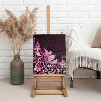 Matariki New Zealand Canvas Wall Art Maori Pattern Pink Galaxy LT05 - Polynesian Pride