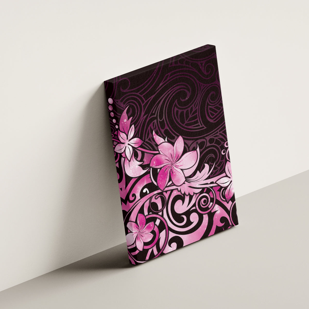 Matariki New Zealand Canvas Wall Art Maori Pattern Pink Galaxy LT05 - Polynesian Pride
