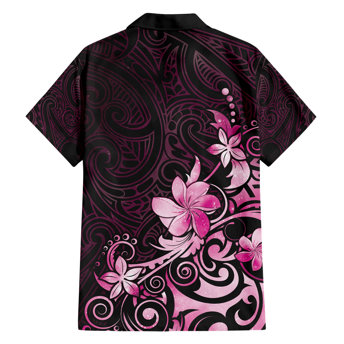 Matariki New Zealand Family Matching Summer Maxi Dress and Hawaiian Shirt Maori Pattern Pink Galaxy LT05 - Polynesian Pride