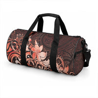 Matariki New Zealand Duffle Bag Maori Pattern Red Galaxy LT05 - Polynesian Pride