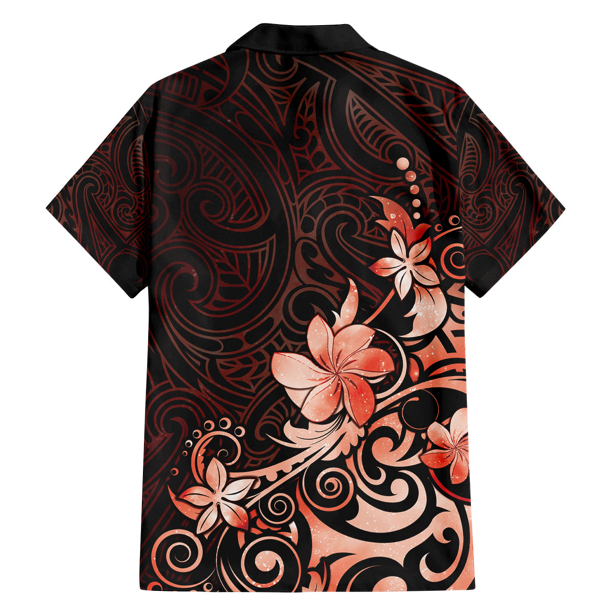 Matariki New Zealand Family Matching Off Shoulder Maxi Dress and Hawaiian Shirt Maori Pattern Red Galaxy LT05 - Polynesian Pride