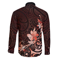 Matariki New Zealand Family Matching Off Shoulder Maxi Dress and Hawaiian Shirt Maori Pattern Red Galaxy LT05 - Polynesian Pride