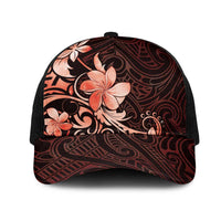 Matariki New Zealand Mesh Trucker Cap Maori Pattern Red Galaxy