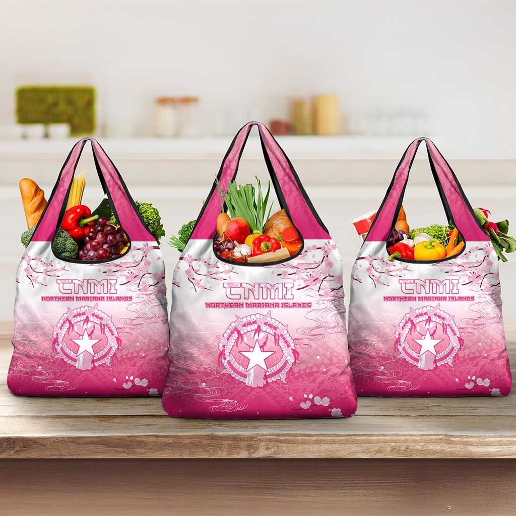 Sakura Marianas Grocery Bag CNMI Seal