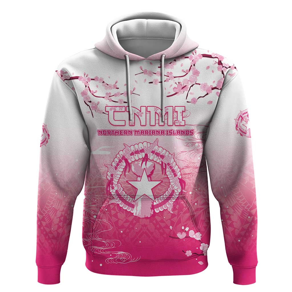 Personalized Sakura Marianas Hoodie CNMI Seal