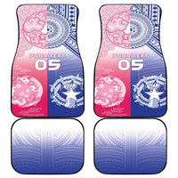 Northern Mariana Islands And Japan Together Car Mats LT05 - Polynesian Pride
