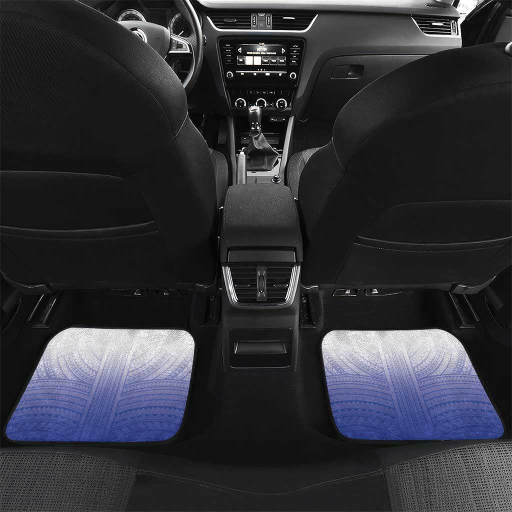 Northern Mariana Islands And Japan Together Car Mats LT05 Set 2pcs - Back White - Polynesian Pride