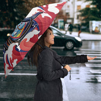 Guam Blue Marlin Fishing Umbrella Polynesian Style