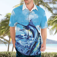 Hawaii Blue Marlin Fishing Hawaiian Shirt