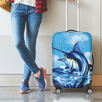 Hawaii Blue Marlin Fishing Luggage Cover